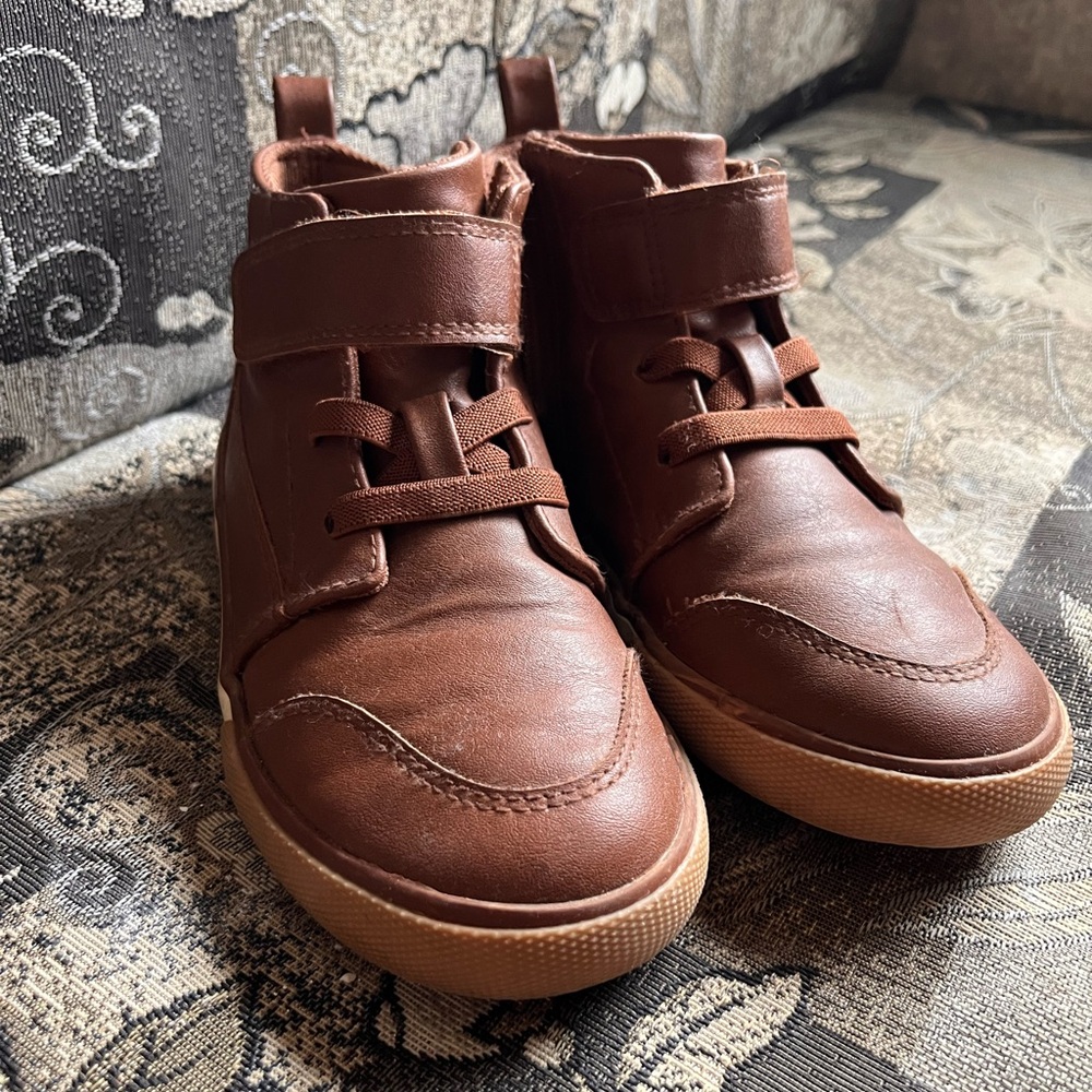 Shoes boys size 12 brown
